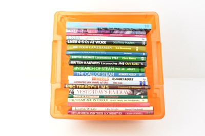 Lot 818 - RAILWAY INTEREST; twenty mostly hardback large...