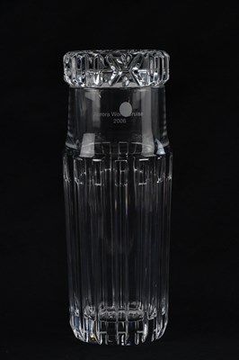 Lot 1970 - TIFFANY & CO; a crystal decanter and stopper,...