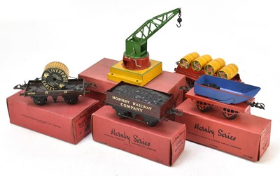 Lot 259 - HORNBY; a collection of O gauge