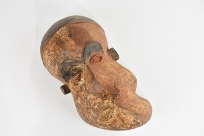 Lot 1192 - A Pende Mbuya sickness mask, height 31cm.