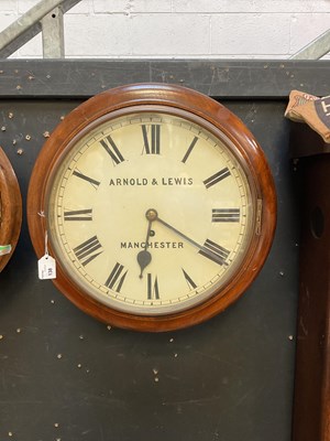 Lot 138 - ARNOLD & LEWIS, Manchester; a walnut cased...