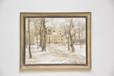 Lot 601 - GÖSTA GIRGENSOHN (1897-1977); oil on board,...