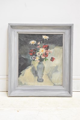 Lot 579 - UNATTRIBUTED; oil on canvas, still life study...