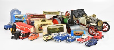 Lot 414 - MAMOD; a steam model of a car and a steam...