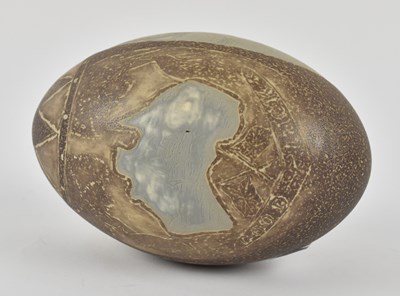 Lot 293 - SAM KIRBY; a signed Australian Aboriginal emu...