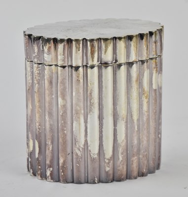 Lot 1178 - TIFFANY & CO; a 925 sterling silver oval tea...