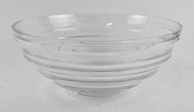 Lot 563 - BACCARAT; a large crystal glass 'Latitude'...