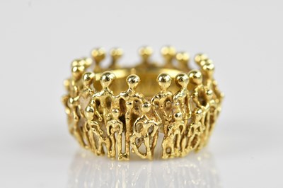 Lot 2271 - STUART DEVLIN; an 18ct yellow gold Caryatid...