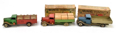 Lot 264 - MINIC; two boxed clockwork vehicles