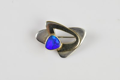 Lot 1348 - A contemporary hallmarked silver and doublet...