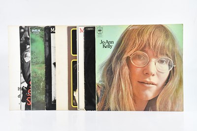 Lot 126 - FEMALE FOLK/BLUES; nine albums comprising...