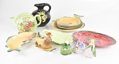 Lot 1931 - A collection of mixed ceramics, to include a...