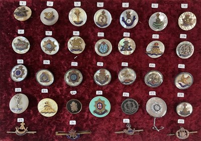 Lot 243 - SWEETHEART BADGES; a group of thirty-two...