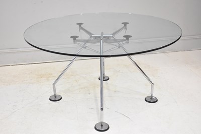 Lot 9 - SIR NORMAN FOSTER; a Tecno Nomos table, with...