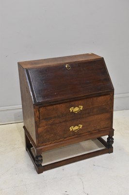 Lot 108 - An early 20th century oak and stained pine...