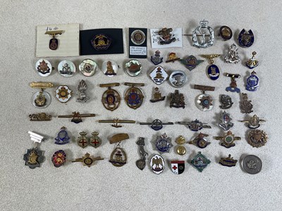 Lot 237 - SWEETHEART BADGES; a group of fifty-five...