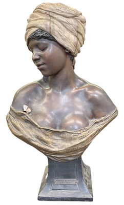 Lot 583 - FRIEDRICH GOLDSCHEIDER (1845-1897); a late...