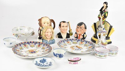 Lot 1939 - BURSLEY WARE; a character jug, 'William...