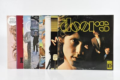 Lot 119 - THE DOORS; eight albums comprising Morrison...