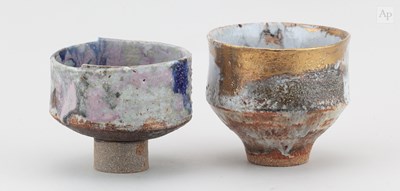 Lot 611 - ROBIN WELCH (1936-2019); a stoneware teabowl...