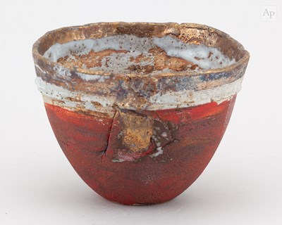 Lot 609 - ROBIN WELCH (1936-2019); a stoneware bowl...