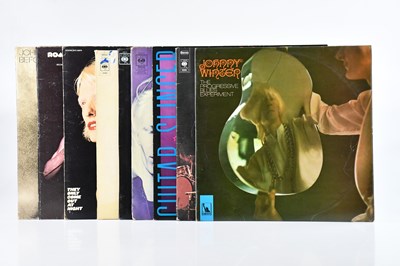 Lot 73 - EDGER WINTER/JOHNNY WINTER; nine albums...