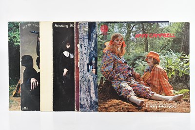 Lot 197 - FOLK; seven albums comprising Jimmy Campbell -...