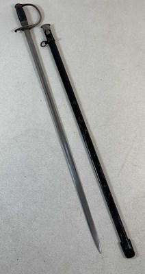 Lot 230 - A German Third Reich sword with 'SS' emblem to...