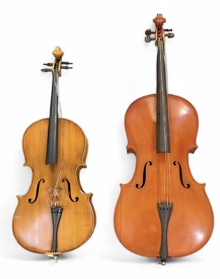 Lot 373 - A modern Romanian full size cello, with...