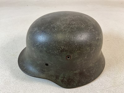 Lot 283 - A WWII German M35 helmet, without liner.