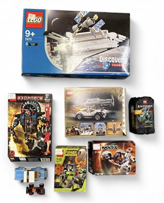 Lot 487 - LEGO; six assorted sets and two part sets,...