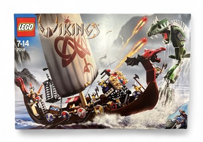 Lot 472 - LEGO; three Viking sets including 7018 Viking...