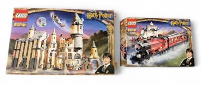 Lot 486 - LEGO; two Harry Potter sets comprising 4708...
