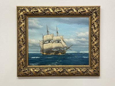Lot 527 - MARK RICHARD MYERS (born 1945); oil on canvas,...