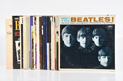 Lot 35 - THE BEATLES; twenty-one albums comprising...