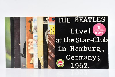 Lot 17 - THE BEATLES/RELATED; ten albums to include...