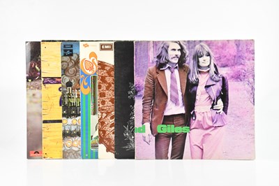 Lot 136 - ROCK; seven albums to include Hollies -...