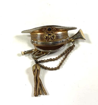 Lot 342 - SWEETHEART BADGES; an unusual example modelled...