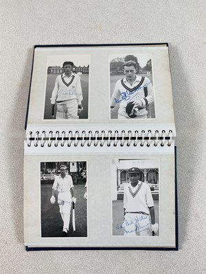 Lot 214 - CRICKET INTEREST; an interesting album...
