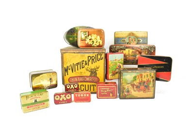 Lot 800 - A collection of thirteen vintage lithograph...