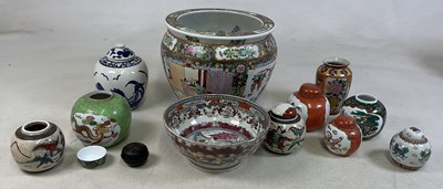 Lot 412 - A large modern decorative Chinese jardinière,...