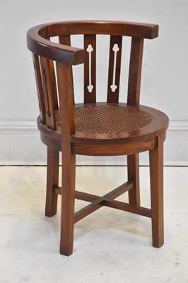 Lot 140 - ANCIENT MARINER; an Arts and Crafts style teak...