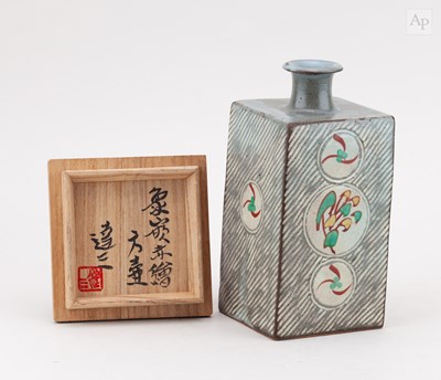 Lot 709 - TATSUZO SHIMAOKA (1919-2007); a square...