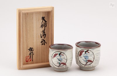 Lot 661 - SHOSAKU AKASHI (born 1946); a pair of...