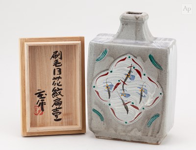 Lot 662 - SHOSAKU AKASHI (born 1946); a rectangular...