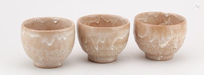 Lot 352 - ICHIRO KIMURA (1915-1978); a trio of stoneware...