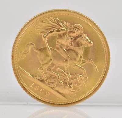 Lot 1033 - An Elizabeth II full sovereign, 1968.