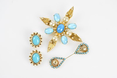 Lot 316 - PARIS HOUSE, LONDON; a c 1950s gold tone star...