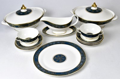 Lot 203 - ROYAL DOULTON; a 'Carlyle' H5018 eight-setting...