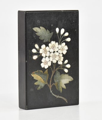 Lot 1062 - A 19th century Pietra Dura paperweight of...